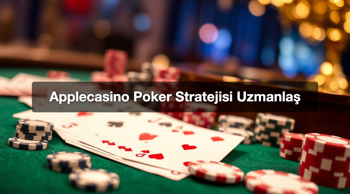 Applecasino Poker Stratejisi Uzmanlaş